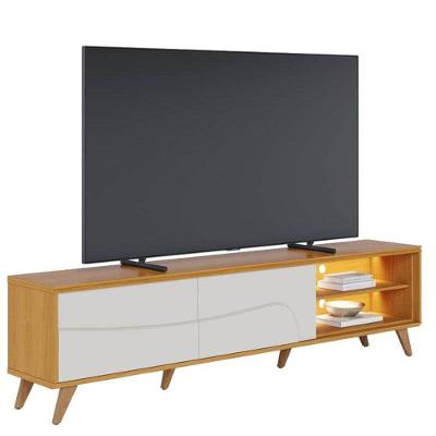 Rack Bancada Amalfi Naturale Off White