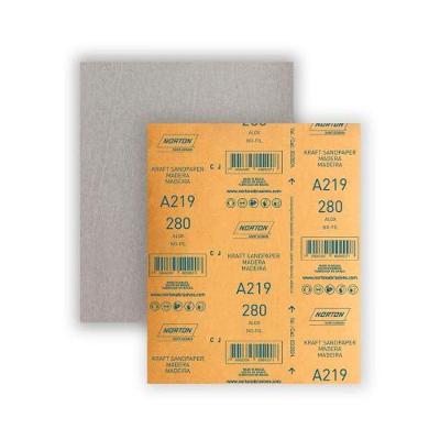 Lixa para Acabamento Lixa Branca Seco 280 No-Fil Ideal para Superfícies Finas Branco Norton