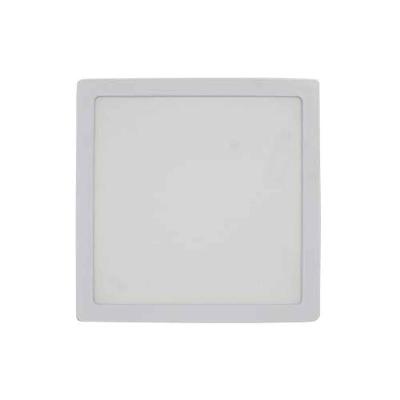 Painel LED Quadrado Sobrepor 12W 3000K para Ambientes Internos Bivolt Foxlux