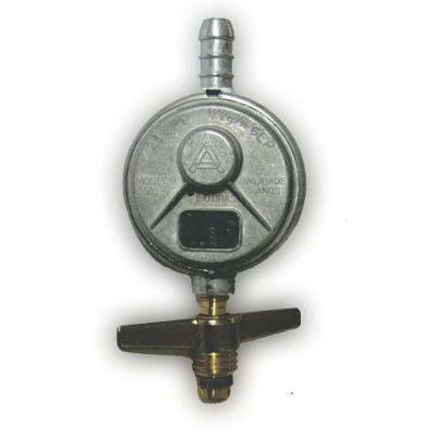 Regulador de Gás 1KG-H 505-01 para Botijão GLP 13KG Uso Doméstico Modelo Compacto Aliança Importação