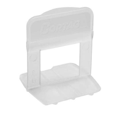 Nivelador de Piso (Base) 3,0MM para Porcelanatos Até 15MM Pacote 50 Unidades Transparente Cortag
