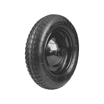 Roda para Carrinho 3.25-8'' com Pneu e Câmara Bucha Plástica Furo 12MM Tramontina