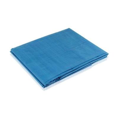 Lona de Polietileno Lona Azul 6x4M 150 Micras com Ilhós Reforçados Azul Foxlux