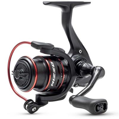 Molinete Nizzo 6000 Drag 10KG com 7 Rolamentos e Carretel em Alumínio Preto Maruri Fishing