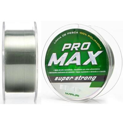 Linha de Pesca Monofilamento Pro Max Super Strong 0,43MM 250M Verde Maruri Fishing