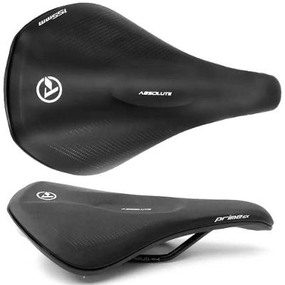 Selim para Bicicleta Prime Ex para Performance com Recorte Ergonômico Preto Absolute