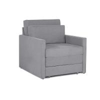 Sofá Cama Castor Solteiro Salerno Max Suede Cinza - 6