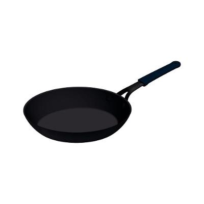 Frigideira Profissional em Ferro Fundido 1L 22CM com Cabo Removível e Luva de Silicone Preto