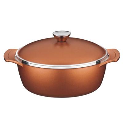 Panela De Alumíniu Forjado Lion 3,9 Litros Com Tampa 24 Cm
