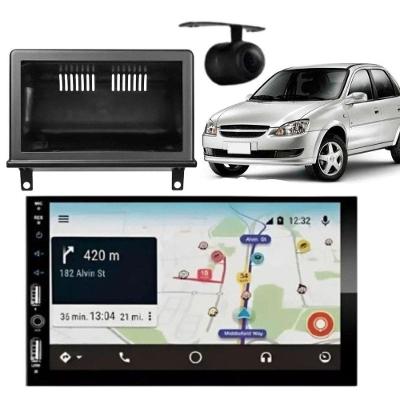 Central Multimídia Automotiva 2 DIN MP5 Player 7 Polegadas Bluetooth USB Rádio FM com Câmera de Ré