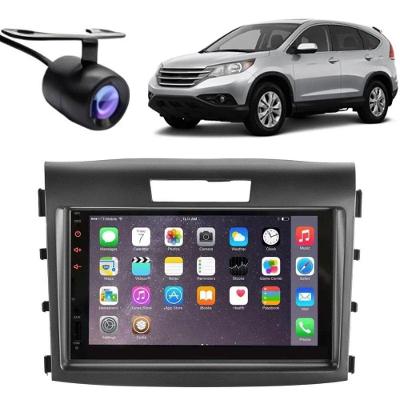 Central Multimídia Automotiva 2 Din MP5 Honda CRV 7 USB Bluetooth Rádio FM com Câmera de Ré Preta