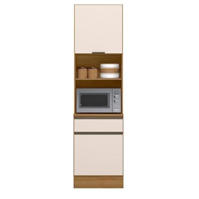 Paneleiro Cozinha Duplo Etna Com 2 Portas 1 Gaveta E Rodapé Carvalho Oak-off White Carvalho Oak-off White