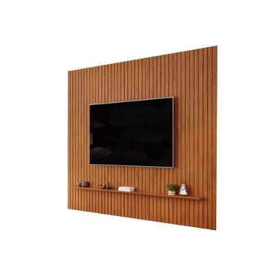 Painel Trento Ripado Para Tvs Até 75 Polegadas Freijó