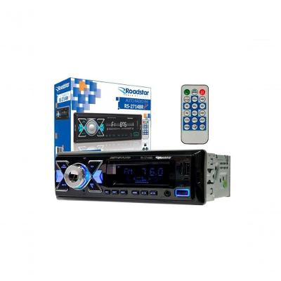 Auto Rádio para Som Veicular RS-2714BR Plus Bluetooth USB Frontal Preto Roadstar Brasil