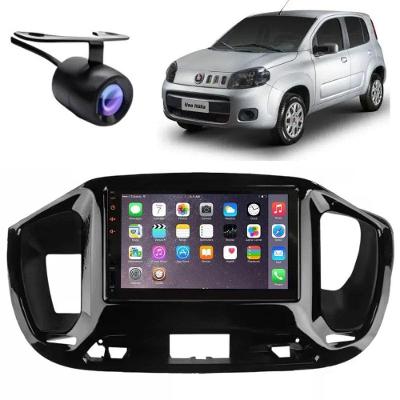 Central Multimídia Automotiva 2 Din Mp5 Uno Vivace Tela 7 Bluetooth Usb Câmera de Ré com Moldura