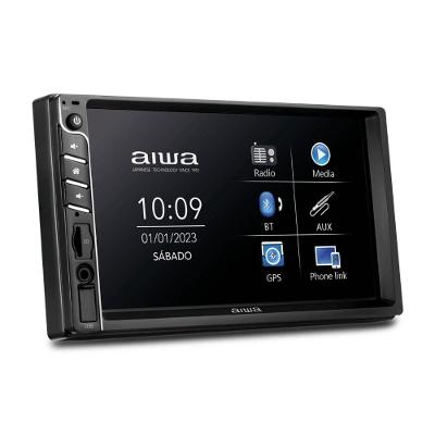 Central Multimídia Automotiva CA DD 01 Tela 7 Polegadas Bluetooth 5.0 Mirror Connect
