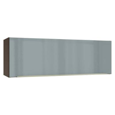 Armário Aéreo 100 Cm 1 Porta Basculante Rustic/cinza Lux Madesa
