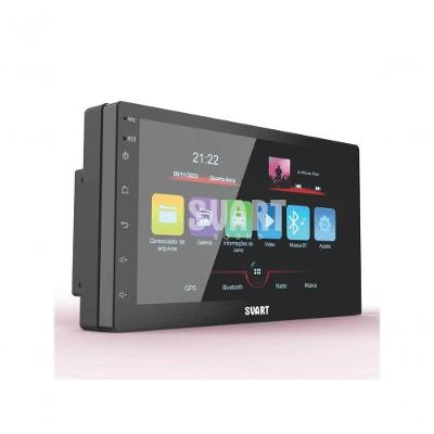 Central Multimídia Automotiva S700 7 IPS-LCD Full Touch Bluetooth Wi-Fi GPS Carplay Android Auto