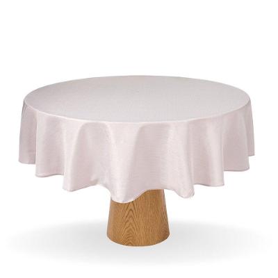Toalha De Mesa Copa E Cia Versatile Elinor Redonda 6 Lugares- 180 Cm Natural