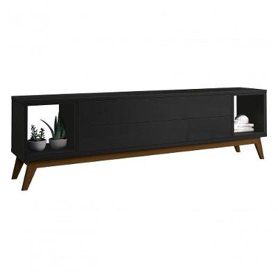 Rack Para Tv Horizon 2.2 Preto - Moveisaqui