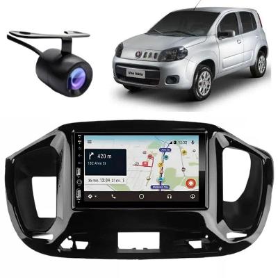 Central Multimídia MP5 DVD 2DIN 7810H 710H com Bluetooth e Câmera de Ré para Uno Vivace