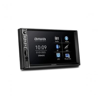 Central Multimídia Automotiva CA-DD-01 7 HD com Bluetooth 5.0 e 100W RMS para Mirror Connect