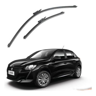 Par de Palhetas Dianteiras 26-15 Aeroflat para Peugeot 208 e Fiat Punto Após 2007 Universal