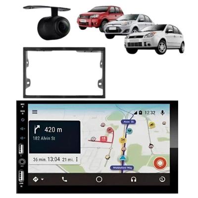 Central Multimídia Automotiva 2DIN 7810H 710H com Bluetooth USB Kit Câmera de Ré Compatível