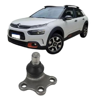 Pivô de Suspensão Lado Direito e Esquerdo PI160 Citroën C4 Cactus Aircross Peugeot 2008 Preto Volda