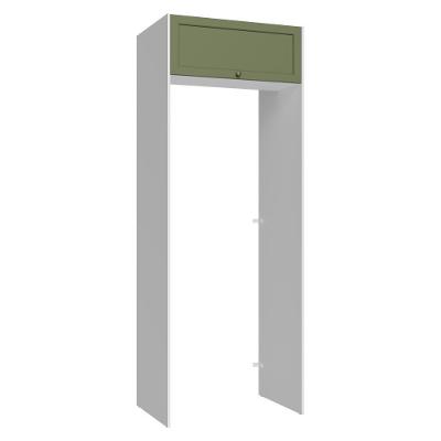 Porta-geladeira 83 Cm 1 Porta Basculante Branco/verde Vik Madesa Branco/verde