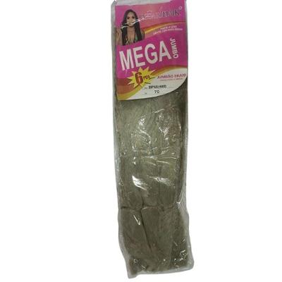Cabelo Sintético para Trança Jumbão Pacotão Box Braids 130 cm Preto OEM