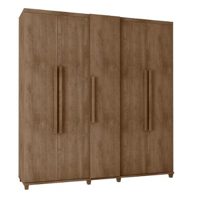 Guarda-roupa Casal Munique 5 Portas Freijó - Rv Móveis