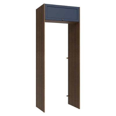 Porta-geladeira 83 Cm 1 Porta Basculante Rustic/azul Vik Madesa Rustic/azul