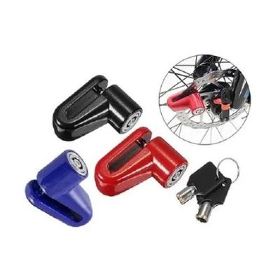 Cadeado Trava para Disco de Freio de Moto Universal Anti Furto em Aço com Chave Reserva OEM