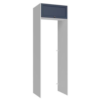 Porta-geladeira 73 Cm 1 Porta Basculante Branco/azul Vik Madesa Branco/azul