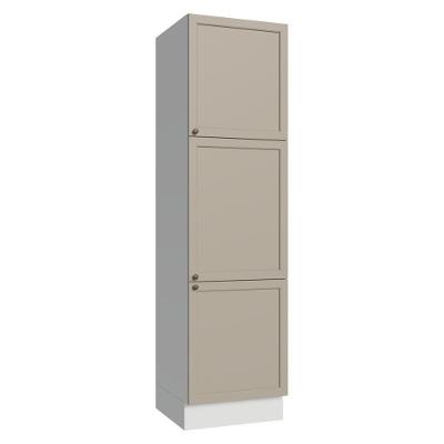 Paneleiro 60 Cm 3 Portas Branco-crema Vik Madesa Branco-crema