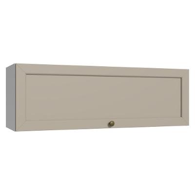 Armário Aéreo 100 Cm 1 Porta Basculante Branco-crema Vik Madesa Branco-crema