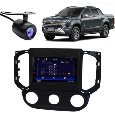 Central Multimídia Automotiva Android Auto Gm S10 Moldura + Câm Bp 7 Bluetooth Wi-Fi