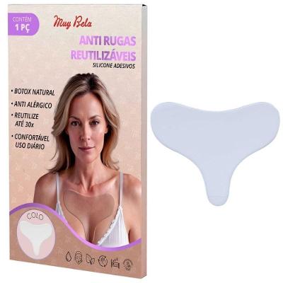 Adesivo Anti Rugas para Colo Muy Bela Tê com Estímulo de Colágeno Natural Reutilizável OEM
