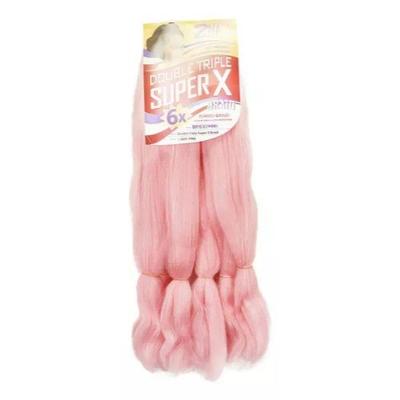 Cabelo Sintético para Trança Box Braids Jumbão Pacotão 400g Lithpink Rosa OEM