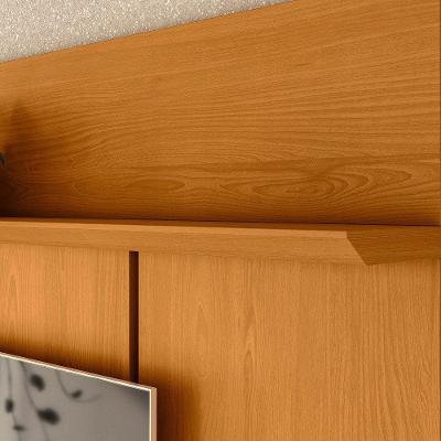 Painel Rack Bancada Aura Mdp 2 Portas Deslizantes - Pallazio Cor Cinamomo