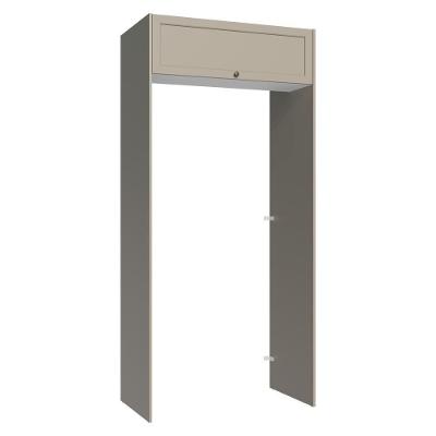 Porta-geladeira 103 Cm 1 Porta Basculante Crema-branco-crema Vik Madesa Branco-crema
