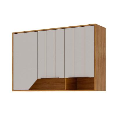 Armário Aéreo Cozinha Celeste Com 2 Portas