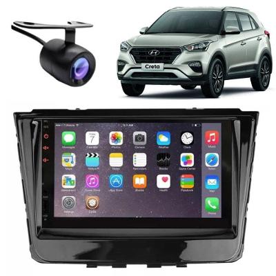 Central Multimídia Automotiva 2 Din Mp5 Player 7 Polegadas Usb Bluetooth com Câmera de Ré Creta