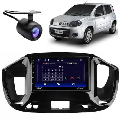 Central Multimídia Automotiva Android Auto Uno Vivace Moldura + Câm Bp 7 Bluetooth Wi-Fi USB