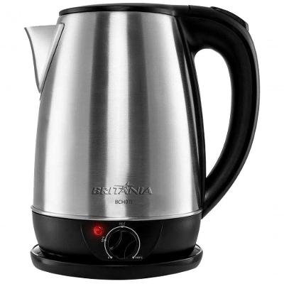 Chaleira Elétrica BCH07I Temp Control 1500W 1,8L Aço Inox Inox 220V