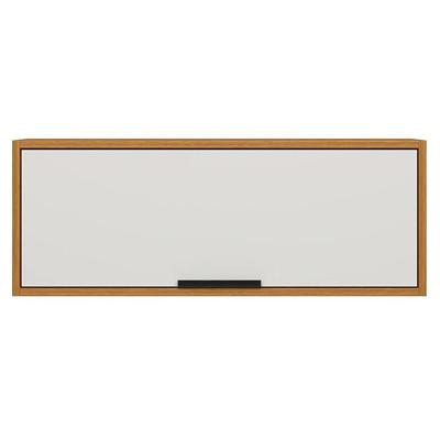 Armário Aéreo Basculante 80cm Nala Freijó Uv/off Acetinado Z44 - Mpozenato