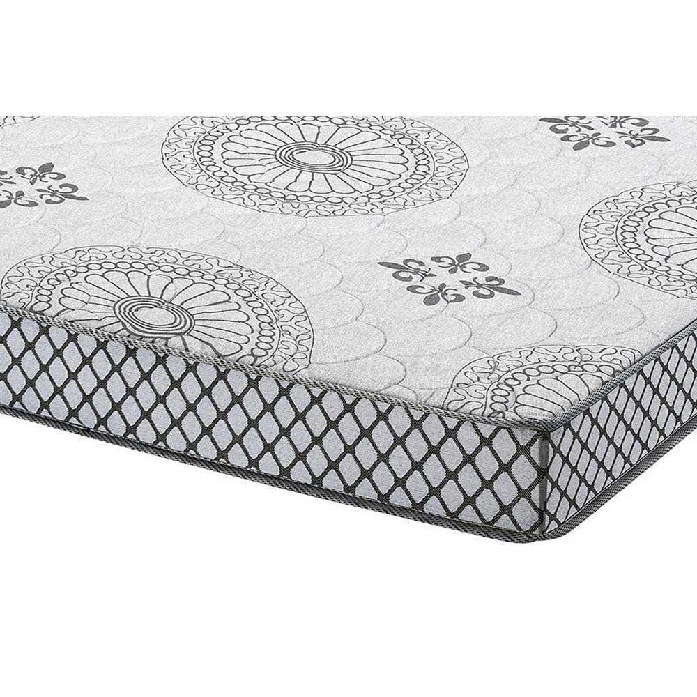 Cama Box c/Auxiliar Casal: Colchão Espuma Polar D28 Pérola Gray + Base CRC Rústico Black(138x188) - 5