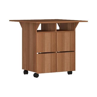 Mesa Tampo Dobravel 4 Bancos 80x80 Cm B10 Montana Novam