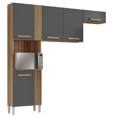 Cozinha Compacta Juma Com 5 Portas 210cm Gratite